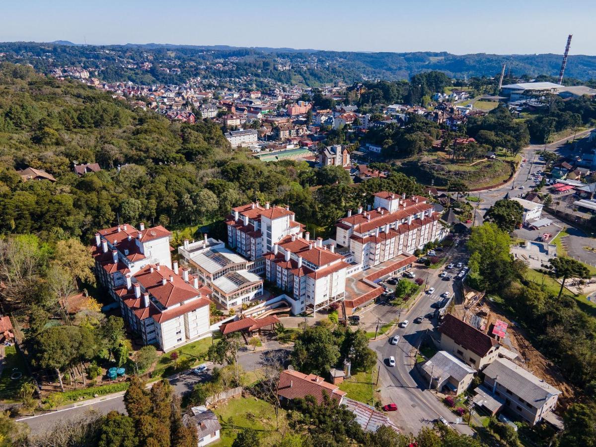 Apto 2 dorm no centro de Gramado Exterior foto