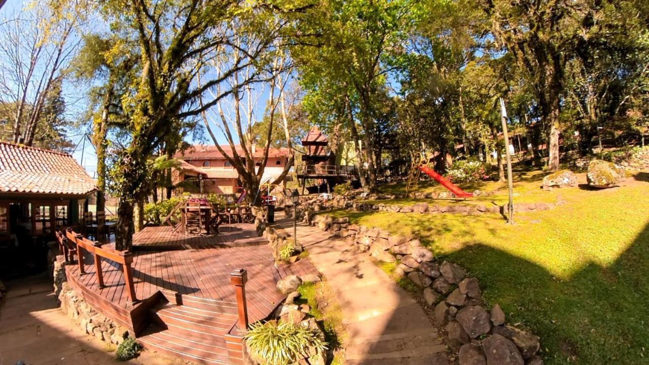 Apto 2 dorm no centro de Gramado Exterior foto